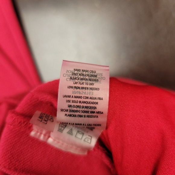 Karl Lagerfeld Mens XS Joggers Red Drawstring Pockets‎ Logo Side Stripe Pants - Picture 5 of 14